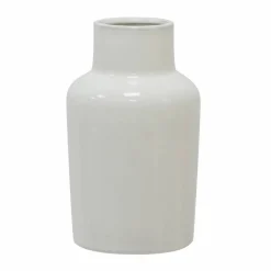 6.7" White Ceramic Vase by Ashland®