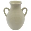 11.5" White Ceramic Vase Tabletop Décor by Ashland®