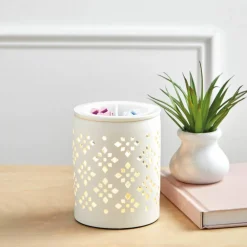 5" White Ceramic Wax Warmer by Ashland®
