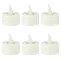 White Color Changing LED Lighted Tealights, 6ct. by Ashland®