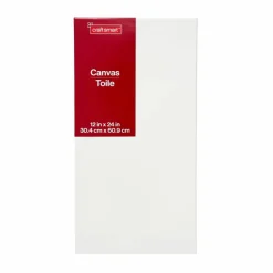 White Cotton Duck Canvas by Craft Smart™