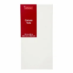 White Cotton Duck Canvas by Craft Smart™