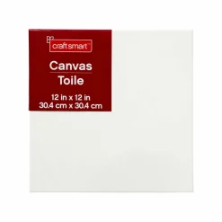 White Cotton Duck Canvas by Craft Smart™