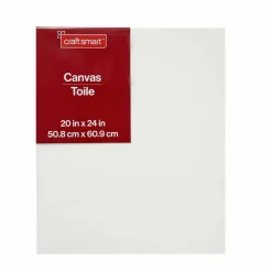 White Cotton Duck Canvas by Craft Smart™