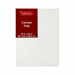 White Cotton Duck Canvas by Craft Smart™