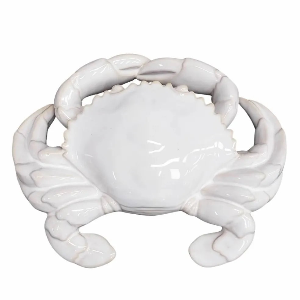 8.5" White Crab Tabletop Décor by Ashland®