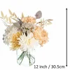 12" White & Cream Dahlia Mix Premade by Ashland®