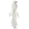White Decorative Feather Bird by Ashland®