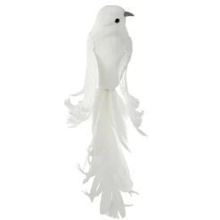 White Decorative Feather Bird by Ashland®