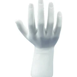 White Elegant Hand Display Ring Bracelet Jewelry Stand 6.5"
