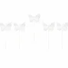 4" White Feather Butterflies, 5ct. by Ashland®