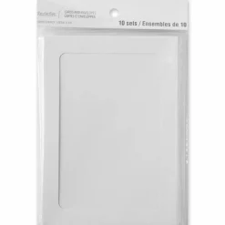 White Frame Cards & Envelopes by Recollections™, 5