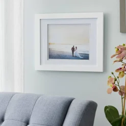 White Gallery Wall Frame with Double Mat by Studio Décor®