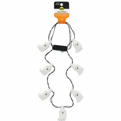 White Ghost Light-Up Necklace by Creatology™