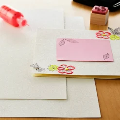 White Glitter Cardstock Paper by Recollections™, 8.5