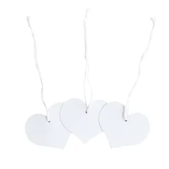 White Heart Tags By Recollections™