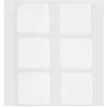 White Hook & Loop Squares by Loops & Threads®