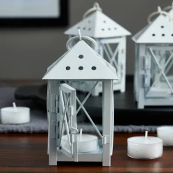 White Mini Lanterns by Ashland®