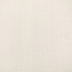 White Moygashel Twill Irish Linen Solid Woven Home Decorating Fabric By the Yard