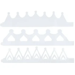 23.5" White Paper Crowns, 12ct. by Creatology™