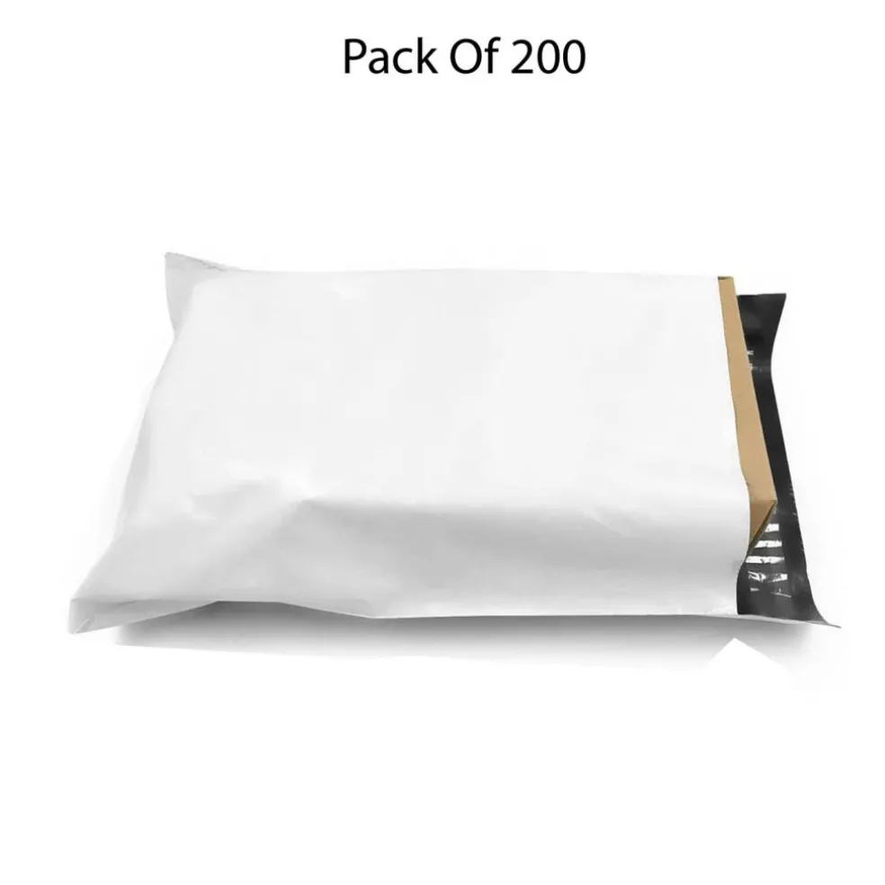 White Poly Bag Mailer Envelopes-Multi Sizes, Weight- 0.25 to 3 pound