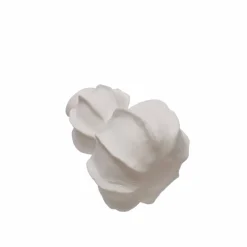 5.5" White Pumpkin Stack Ceramic Vase by Ashland®