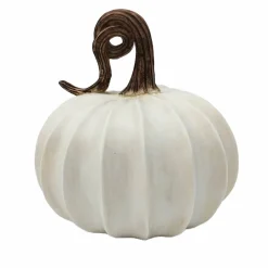 8" White Pumpkin Tabletop Décor by Ashland®