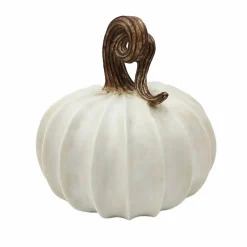8" White Pumpkin Tabletop Décor by Ashland®