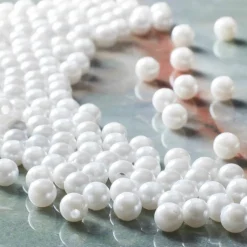 White Round Pearl Beads by Bead Landing™