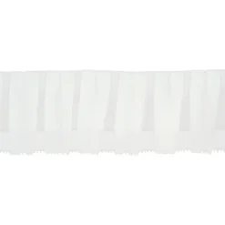 2.25" White Ruffled Trim by Celebrate It®