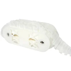 2.25" White Ruffled Trim by Celebrate It®