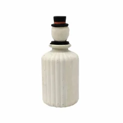 5.5" White Skull Bottle Tabletop Décor by Ashland®