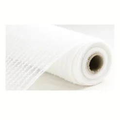 White Snowdrift Deco Mesh Roll – 10.25"x10 Yards Craft Mesh-RY810227