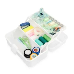 White 3-Tier Organization Box by Simply Tidy®