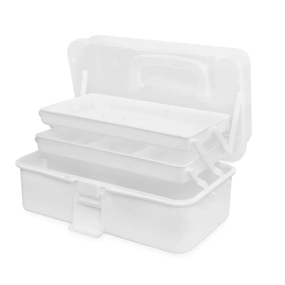 White 3-Tier Organization Box by Simply Tidy®