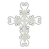 White Traditional Crosses, 18" x 1" x 24"