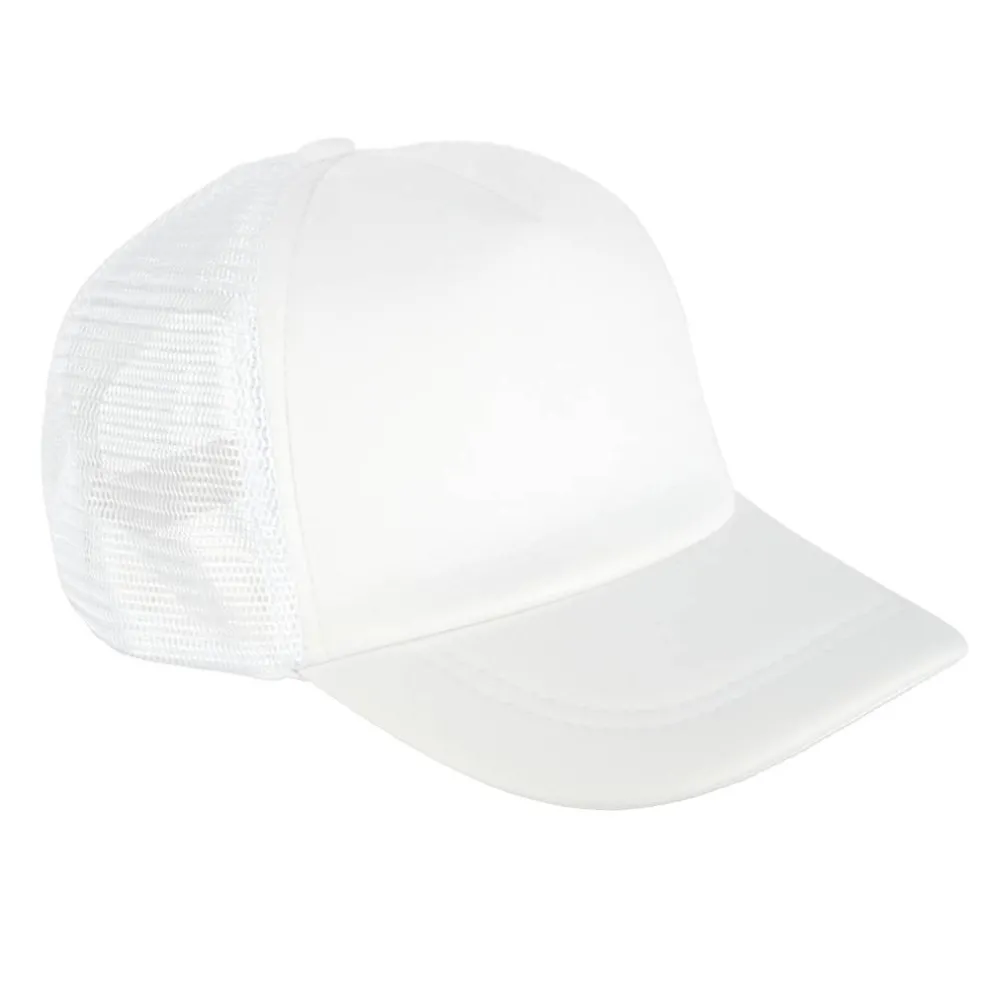 White Trucker Hat by Make Market®