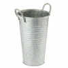 10" Whitewashed Galvanized French Bucket by Ashland®