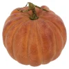 10.5" White Washed Orange Decorative Pumpkin by Ashland®