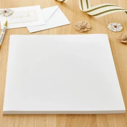 White 12" x 12" Linen Texture Cardstock by Recollections™, 60 Sheets