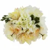 10" White & Yellow Flower Ceramic Vase Tabletop Décor by Ashland®