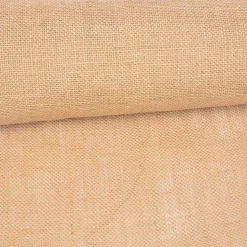 60" Wide Hessian Jute Burlap Fabric by the Yard | Premium Natural Jute for Wedding Decor, Crafts, Gardening & Upholstery | Soft Smooth Texture | Eco-Friendly