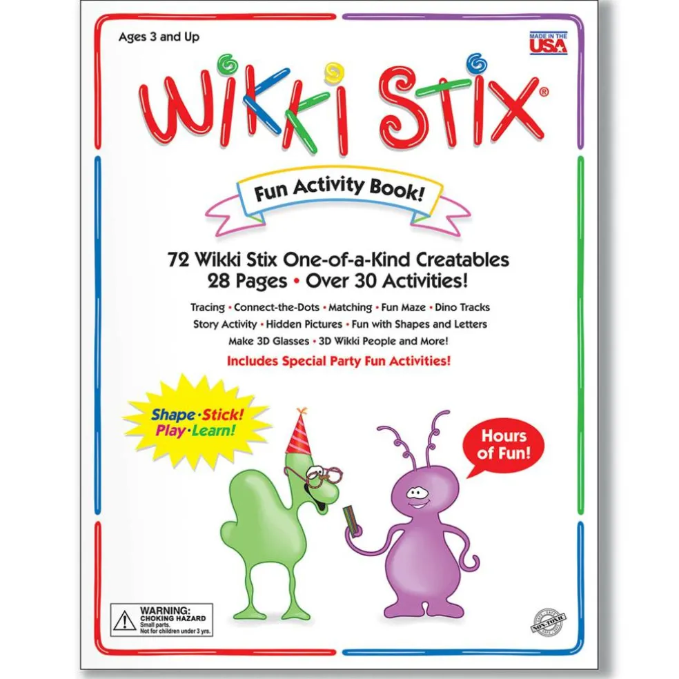 Wikki Stix® Fun Activity Book