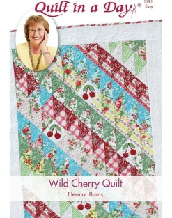 Wild Cherry Quilt Pattern by Eleanor Burns