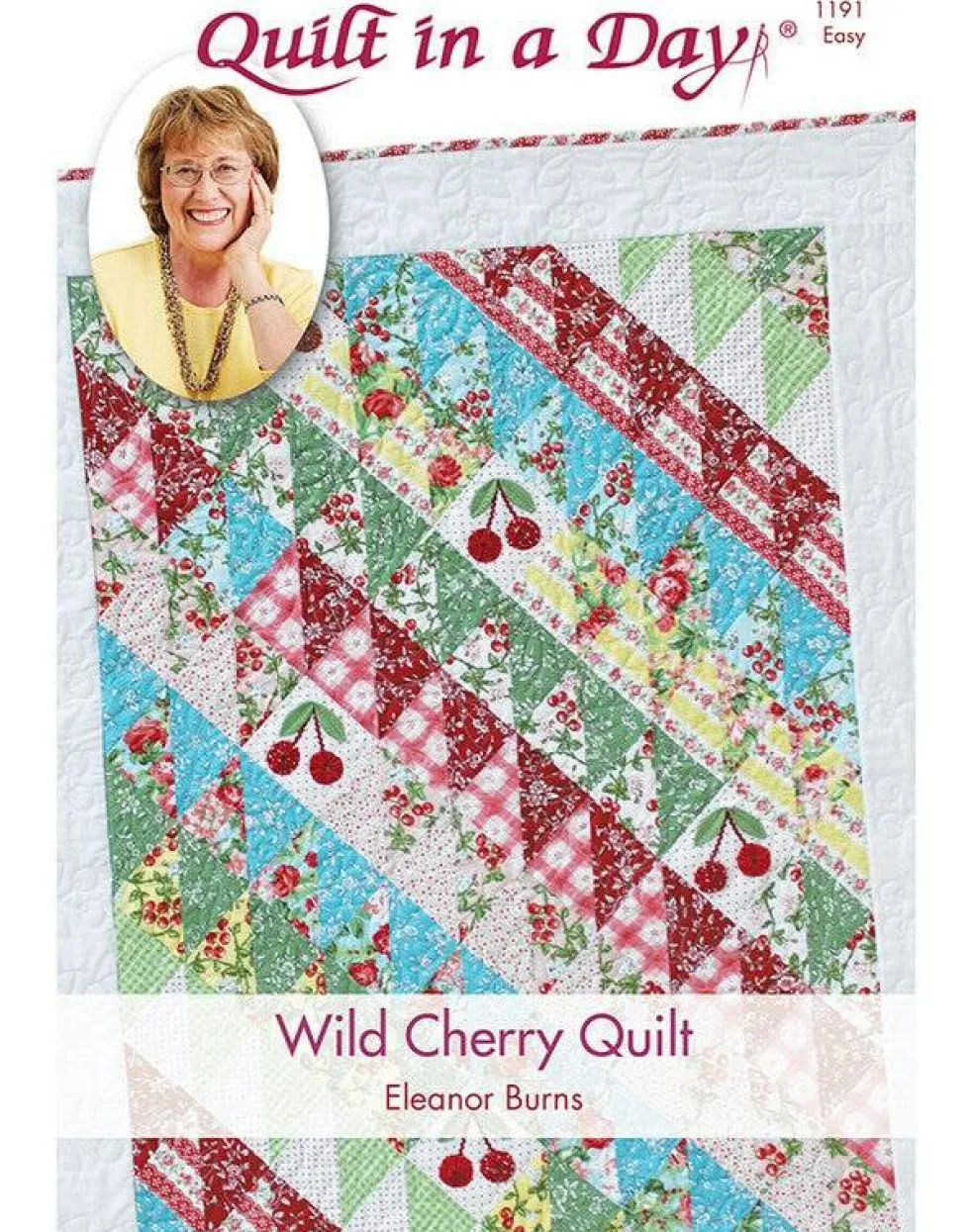 Wild Cherry Quilt Pattern by Eleanor Burns