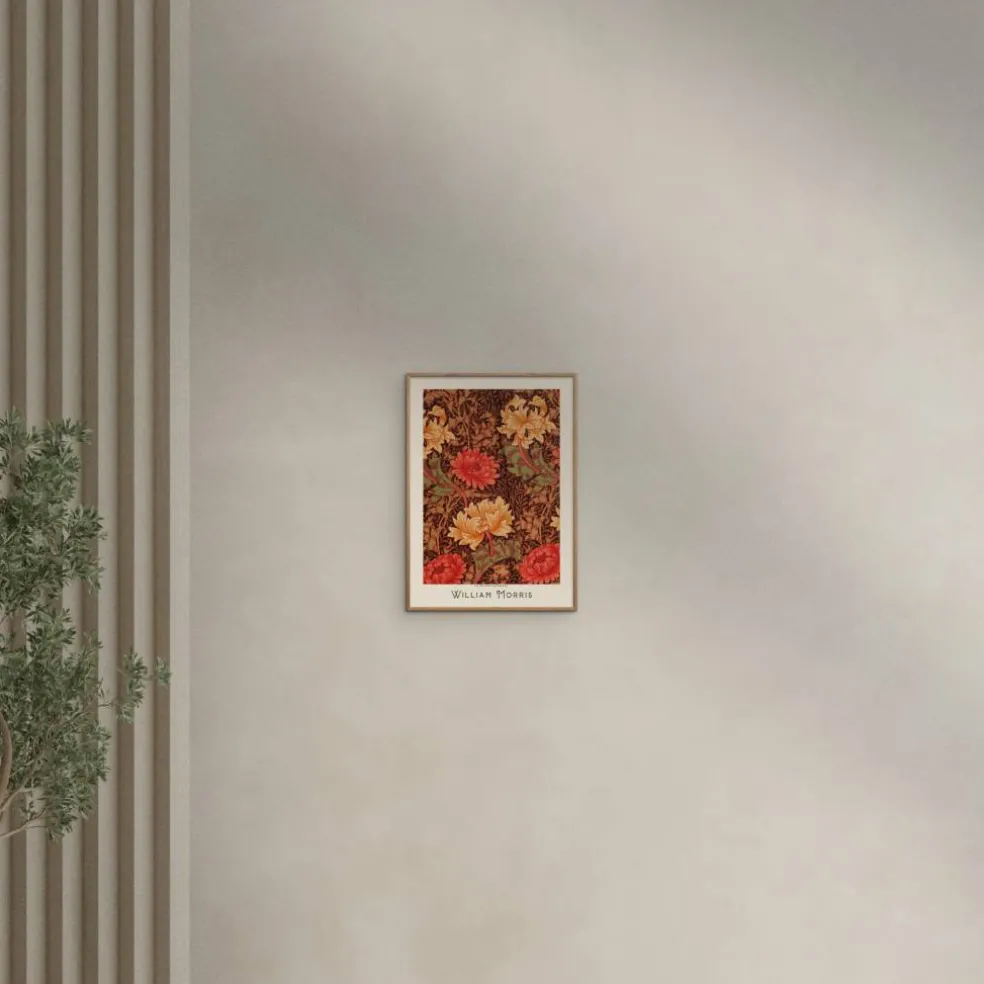 William Morris 8" x 10" Autumn Cotton Art Print