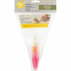 Wilton® All-in-One Decorating Bags with Tip, 6ct.