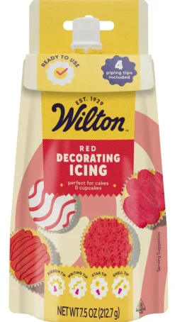Wilton® Decorating Icing Pouch with 4 Tips