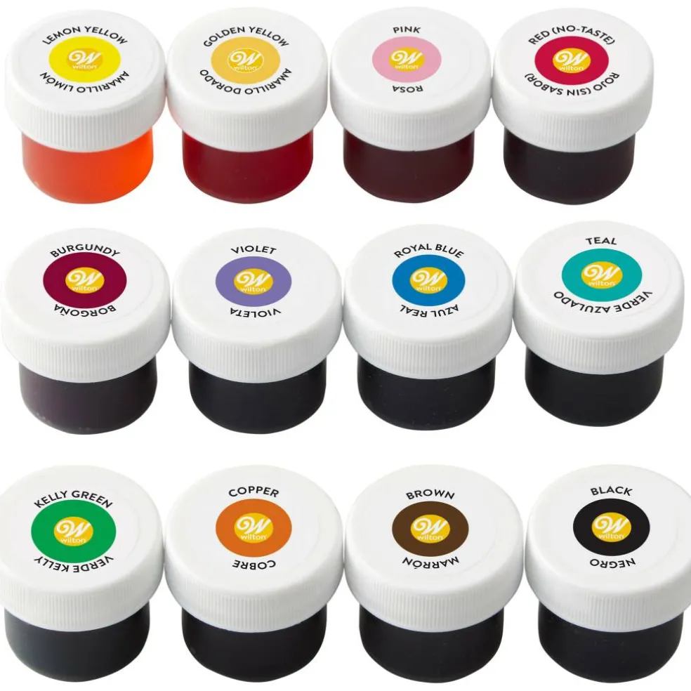 Wilton® Edible Gel Food Coloring Set