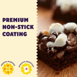 Wilton® Gold Non-Stick Bakeware 8" Square Cake Pan